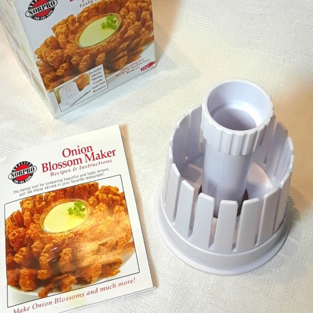 Home Norpro Onion Blossum Maker Recipes  Instructions Cook Kitchen Cooking Tools